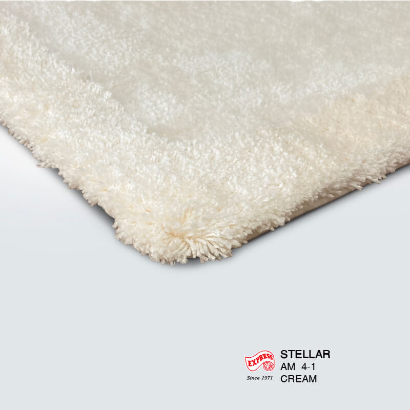 พรมเช็ดเท้าหน้าประตู EXPRESS CARPET รุ่น AM4-1 ขนาด45X70 ซม. หนา 20-30 มม. สีครีม _1