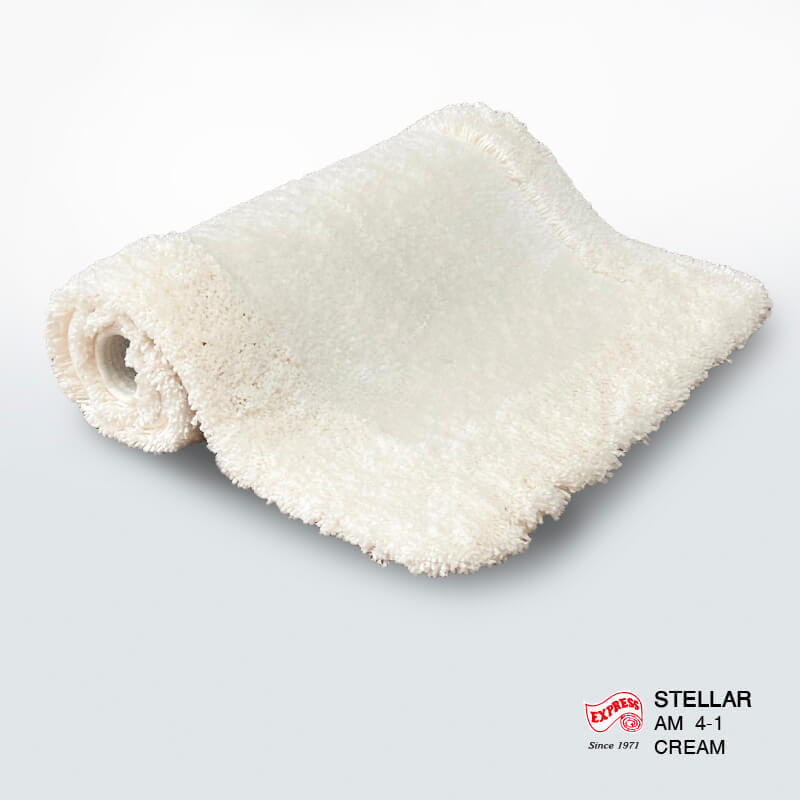พรมเช็ดเท้าหน้าประตู EXPRESS CARPET รุ่น AM4-1 ขนาด45X70 ซม. หนา 20-30 มม. สีครีม _2
