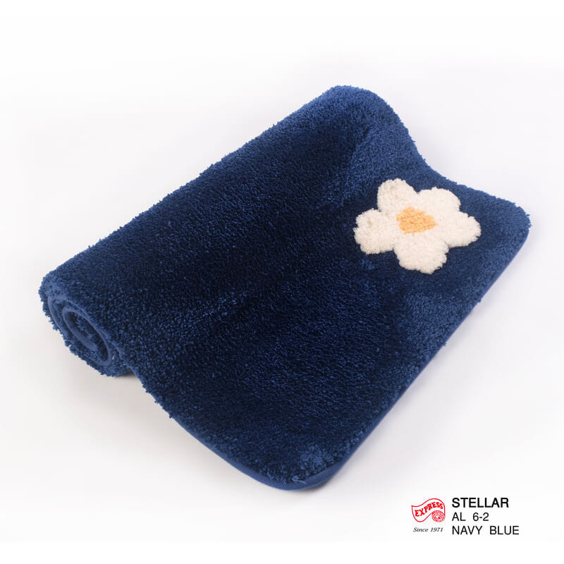 พรมเช็ดเท้ายาว EXPRESS CARPET รุ่น AL6-2 ขนาด50X120 ซม. หนา 20 มม. สีน้ำเงิน _2