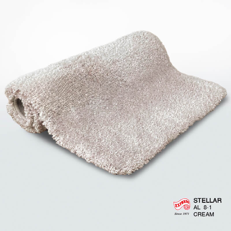 พรมเช็ดเท้ายาว EXPRESS CARPET รุ่น AL8-1 ขนาด50X120 ซม. หนา 20 มม. สีครีม _2
