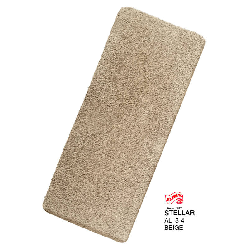 พรมเช็ดเท้ายาว EXPRESS CARPET รุ่น AL8-4 ขนาด50X120 ซม. หนา 20 มม. สีเบจ _0