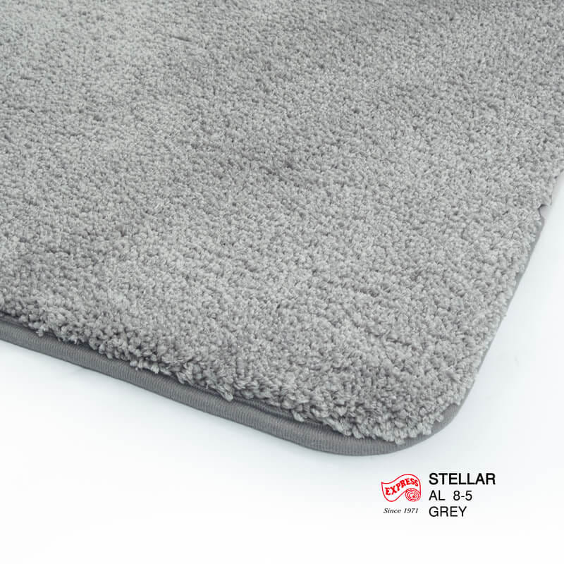 พรมเช็ดเท้ายาว EXPRESS CARPET รุ่น AL8-5 ขนาด50X120 ซม. หนา 20 มม. สีเทา _1
