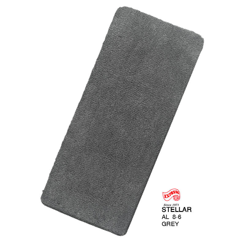 พรมเช็ดเท้ายาว EXPRESS CARPET รุ่น AL8-6 ขนาด50X120 ซม. หนา 20 มม. สีเทา _0
