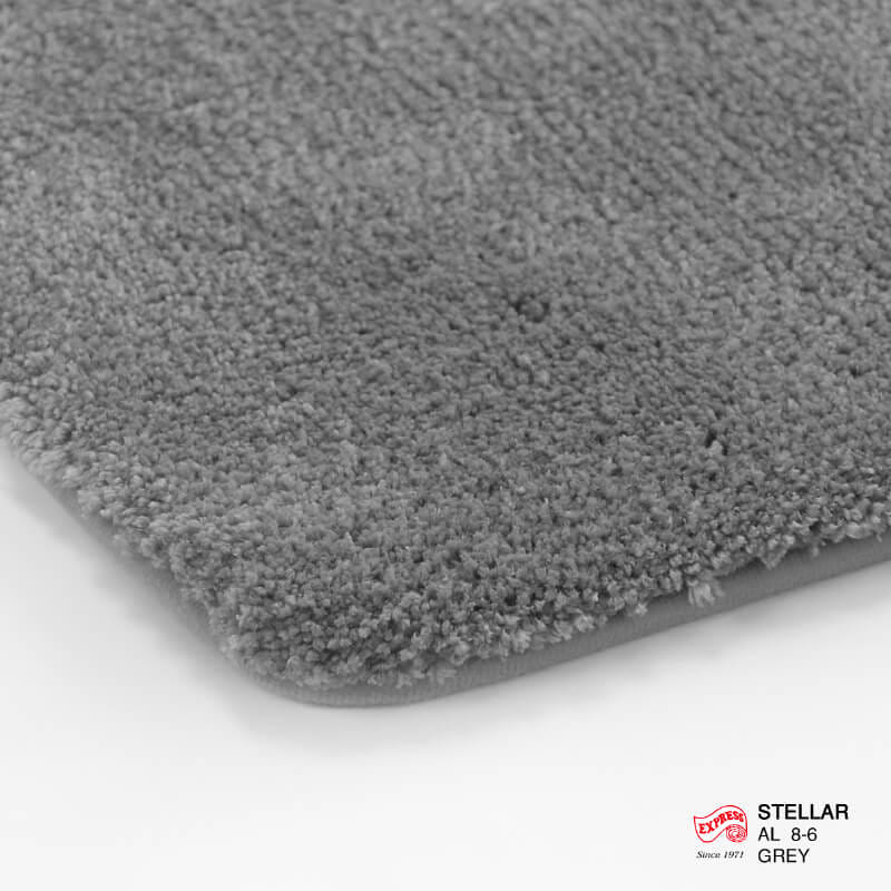 พรมเช็ดเท้ายาว EXPRESS CARPET รุ่น AL8-6 ขนาด50X120 ซม. หนา 20 มม. สีเทา _1
