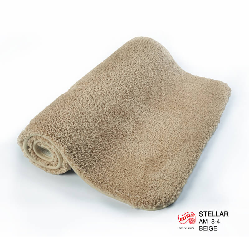 พรมเช็ดเท้าหน้าประตู EXPRESS CARPET รุ่น AM8-4 ขนาด45X70 ซม. หนา 20 มม. สีเบจ _2