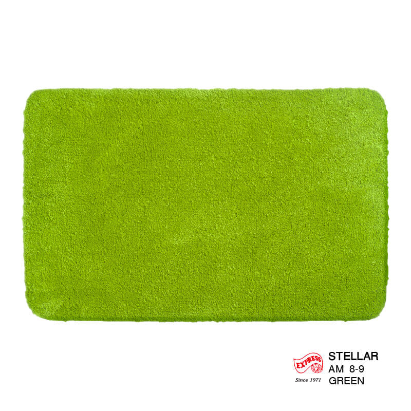 พรมเช็ดเท้าหน้าประตู EXPRESS CARPET รุ่น AM8-9 ขนาด45X70 ซม. หนา 20 มม. สีเขียว _0