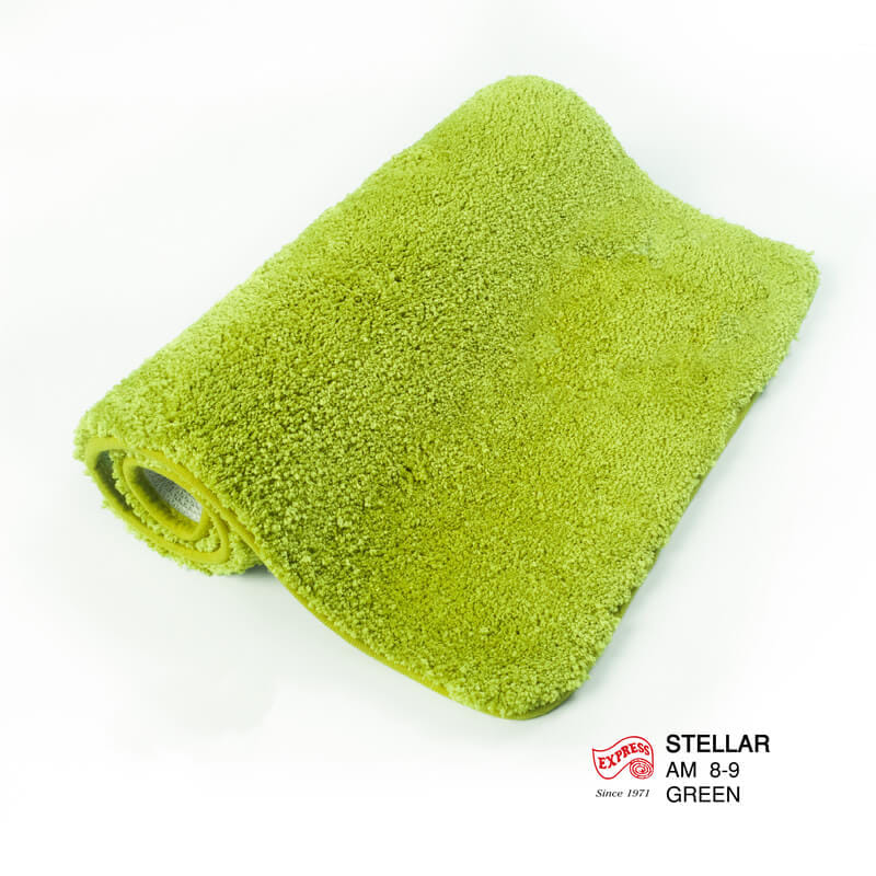 พรมเช็ดเท้าหน้าประตู EXPRESS CARPET รุ่น AM8-9 ขนาด45X70 ซม. หนา 20 มม. สีเขียว _2