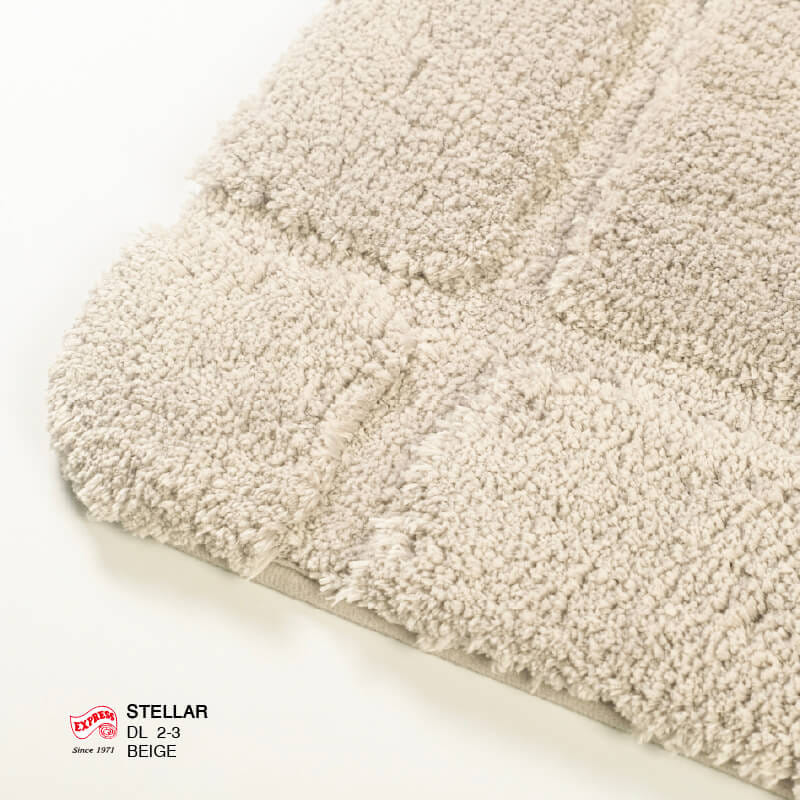 พรมเช็ดเท้ายาว EXPRESS CARPET รุ่น DL2-3 ขนาด50X120 ซม. หนา 12-22 มม. สีเบจ _1