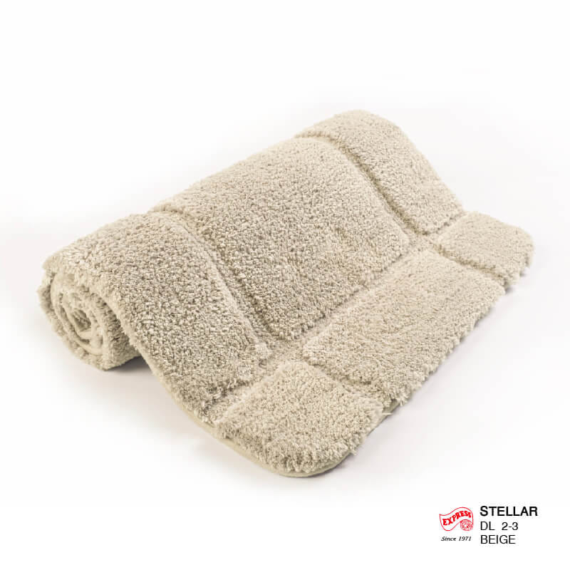 พรมเช็ดเท้ายาว EXPRESS CARPET รุ่น DL2-3 ขนาด50X120 ซม. หนา 12-22 มม. สีเบจ _2