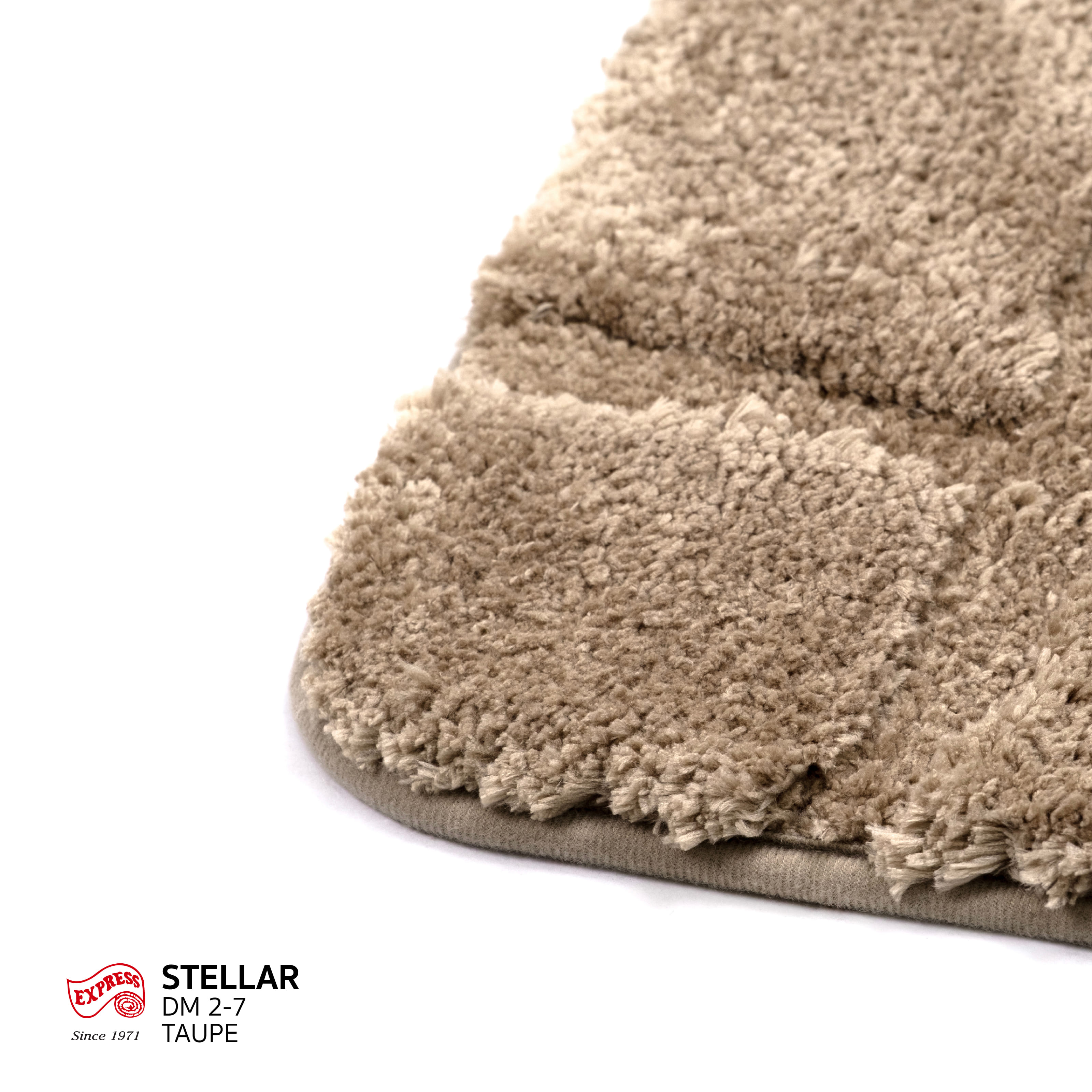 พรมเช็ดเท้าหน้าประตู EXPRESS CARPET รุ่น DM2-7 ขนาด45X70 ซม. หนา 12-22 มม. สีโทป_1