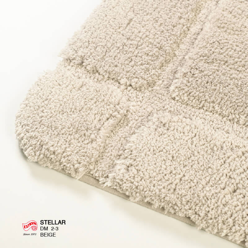 พรมเช็ดเท้าหน้าประตู EXPRESS CARPET รุ่น DM2-3 ขนาด45X70 ซม. หนา 12-22 มม. สีเบจ _1