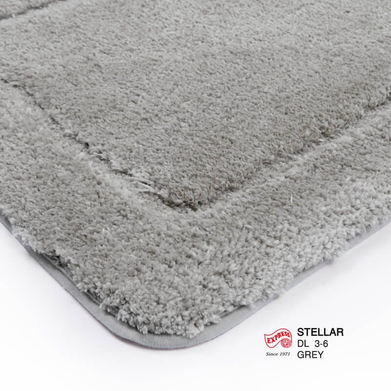 พรมเช็ดเท้ายาว EXPRESS CARPET รุ่น DL3-6 ขนาด50X120 ซม. หนา 12-20 มม. สีเทา _1