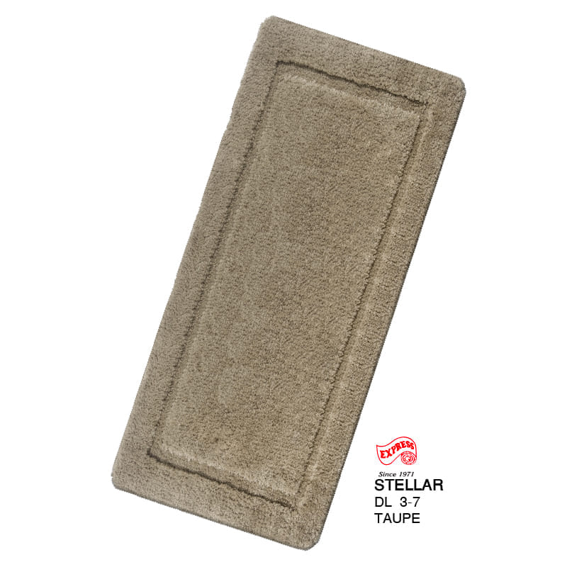 พรมเช็ดเท้ายาว EXPRESS CARPET รุ่น D3-7 ขนาด50X120 ซม. หนา 12-20 มม. สีโทป
