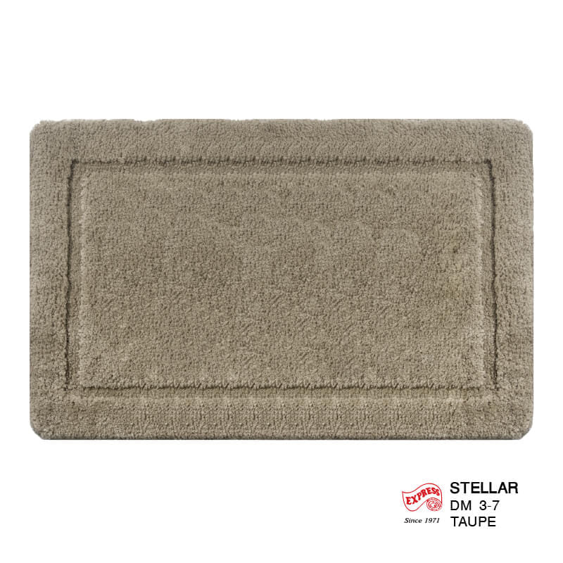 พรมเช็ดเท้าหน้าประตู EXPRESS CARPET รุ่น DM3-7 ขนาด45X70 ซม. หนา 12-20 มม. สีโทป _0