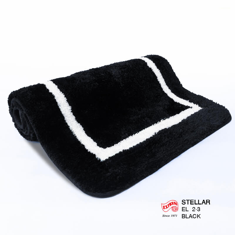 พรมเช็ดเท้ายาว EXPRESS CARPET รุ่น EL2-3 ขนาด50X120 ซม. หนา 20 มม. สีดำ _2