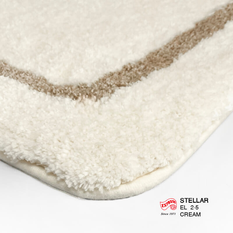 พรมเช็ดเท้ายาว EXPRESS CARPET รุ่น EL2-5 ขนาด50X120 ซม. หนา 20 มม. สีครีม _1