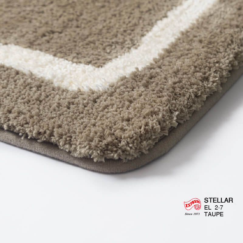 พรมเช็ดเท้ายาว EXPRESS CARPET รุ่น EL2-7 ขนาด50X120 ซม. หนา 20 มม. สีโทป _1