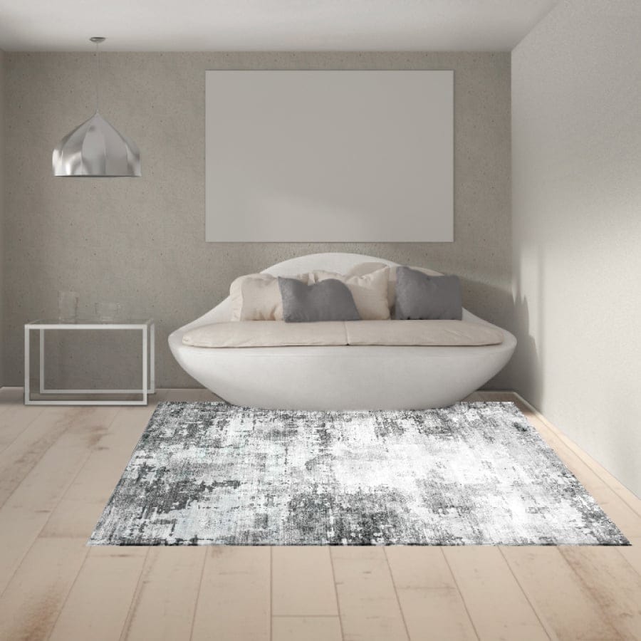 พรมปูพื้น EXPRESS CARPET รุ่น SCALA รหัส SC04 ขนาด 80X150 ซม.หนา 10 มม. สีเทา_4