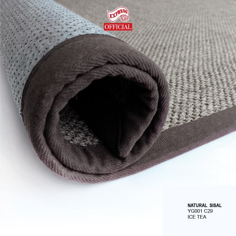 พรมปูพื้น EXPRESS CARPET รุ่น NATURAL SISAL รหัส YG001 C29 L1 ขนาด 200X290 ซม.หนา 10 มม. สี ICED TEA_3