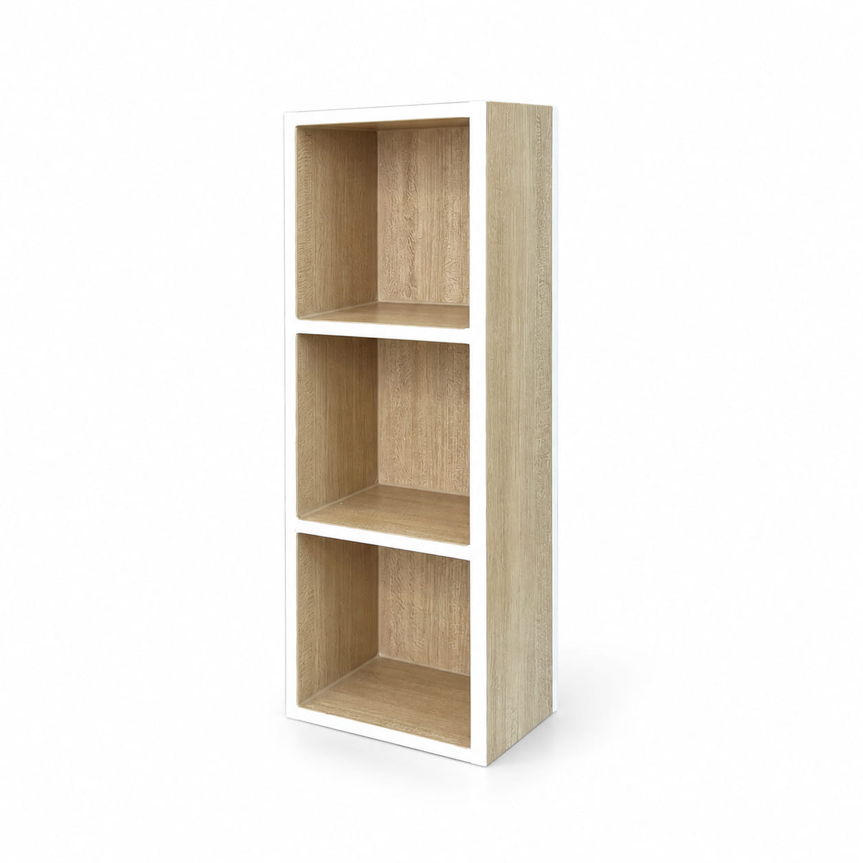 ชั้นวางของอเนกประสงค์ 3 ช่อง KEFVA 10X14X40 ซม. ลายไม้แพร_0