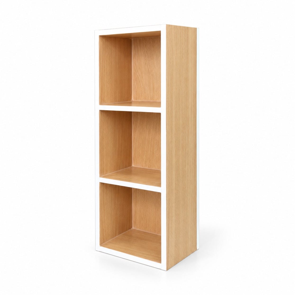 ชั้นวางของอเนกประสงค์ 3 ช่อง KEFVA 10X14X40 ซม. ลายไม้บีช_0