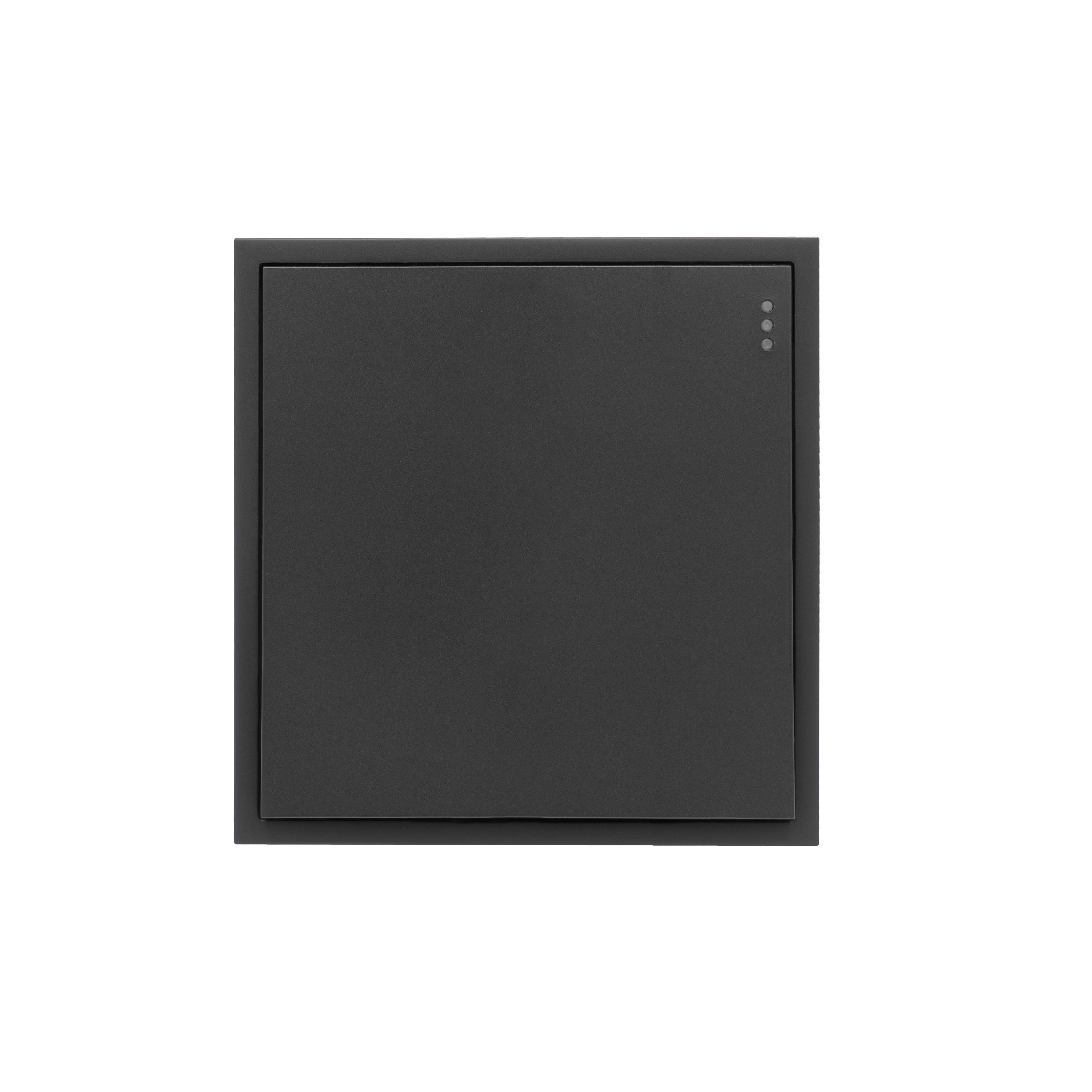 ชุดสวิตซ์ 1 ทาง 1 ช่อง ART DNA D3 SERIES สี BLACK DESIGN SWITCH_0