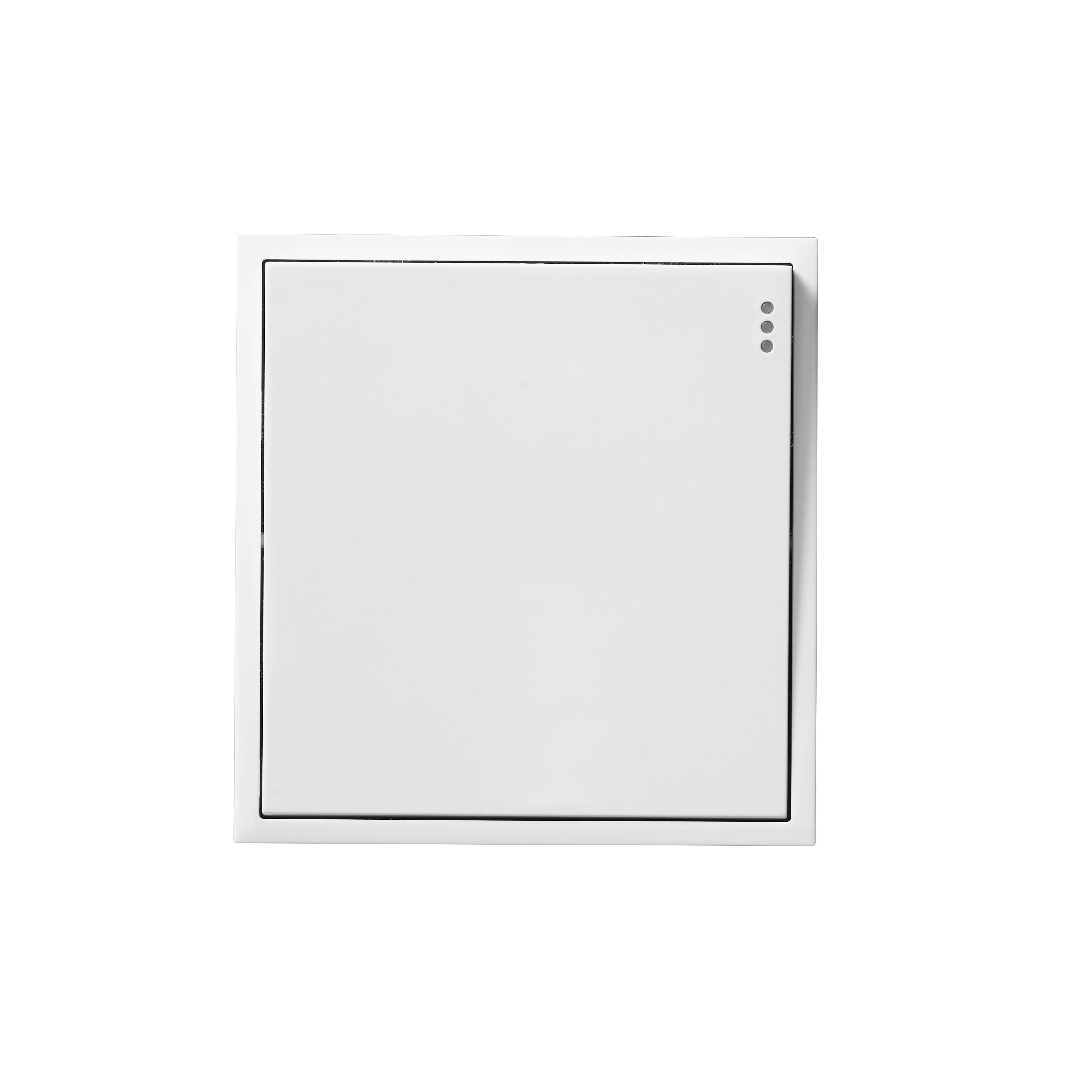 ชุดสวิตซ์ 2 ทาง 1 ช่อง ART DNA D3 SERIES สี WHITE DESIGN SWITCH