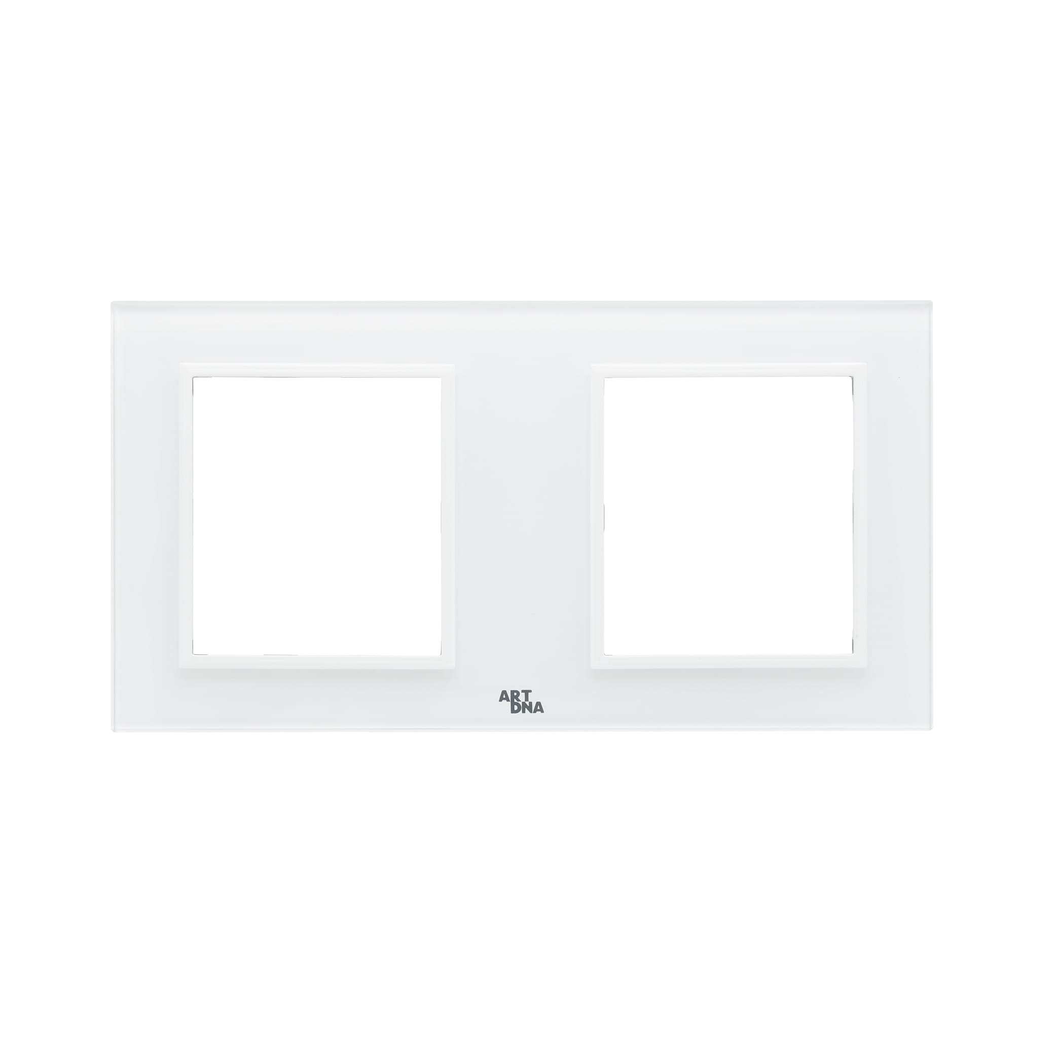 หน้ากาก 2 ช่อง ART DNA รุ่น BS TYPE ขนาด 3X3 สี GLASS