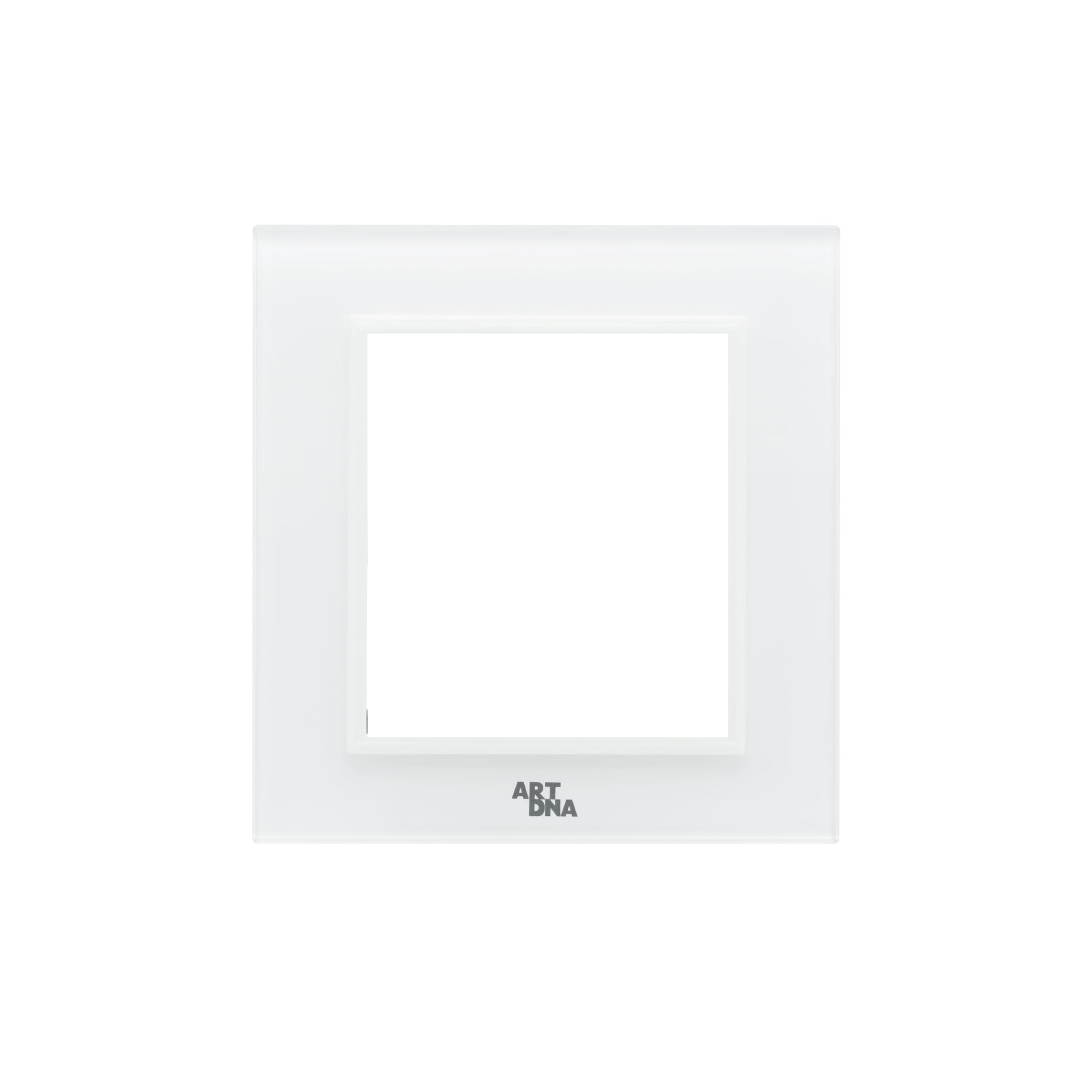 หน้ากาก 1 ช่อง ART DNA รุ่น BS TYPE ขนาด 3X3 สี GLASS_1