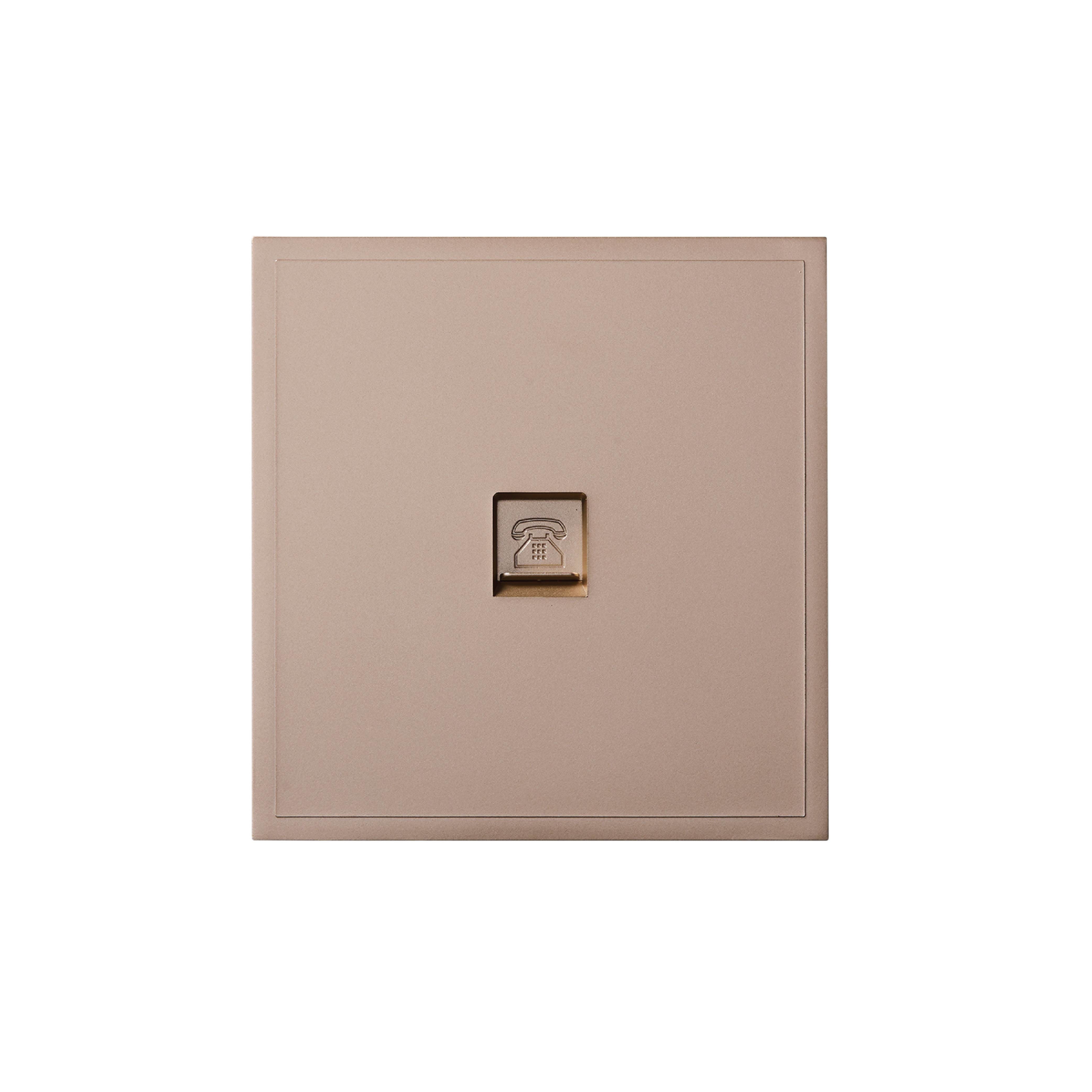 เต้ารับโทรศัพท์ ART DNA รุ่น D3 SERIES WITH SOCKET DESIGN สี GOLD_0