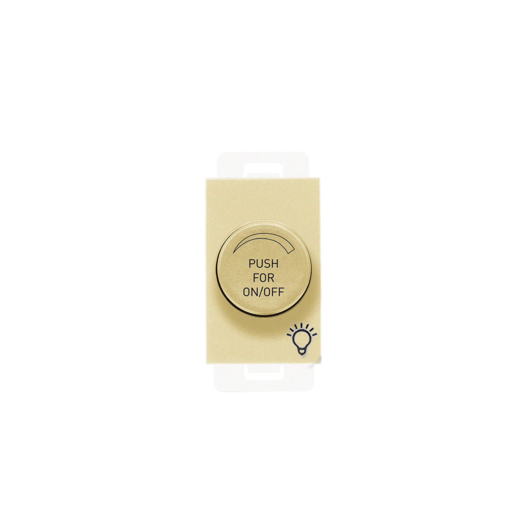 ชุดดิมเมอร์หรี่ไฟ 100W LIGHT DIMMER SIZE S ART DNA รุ่น A TYPE SERIES WITH SOCKET สี GOLD_0