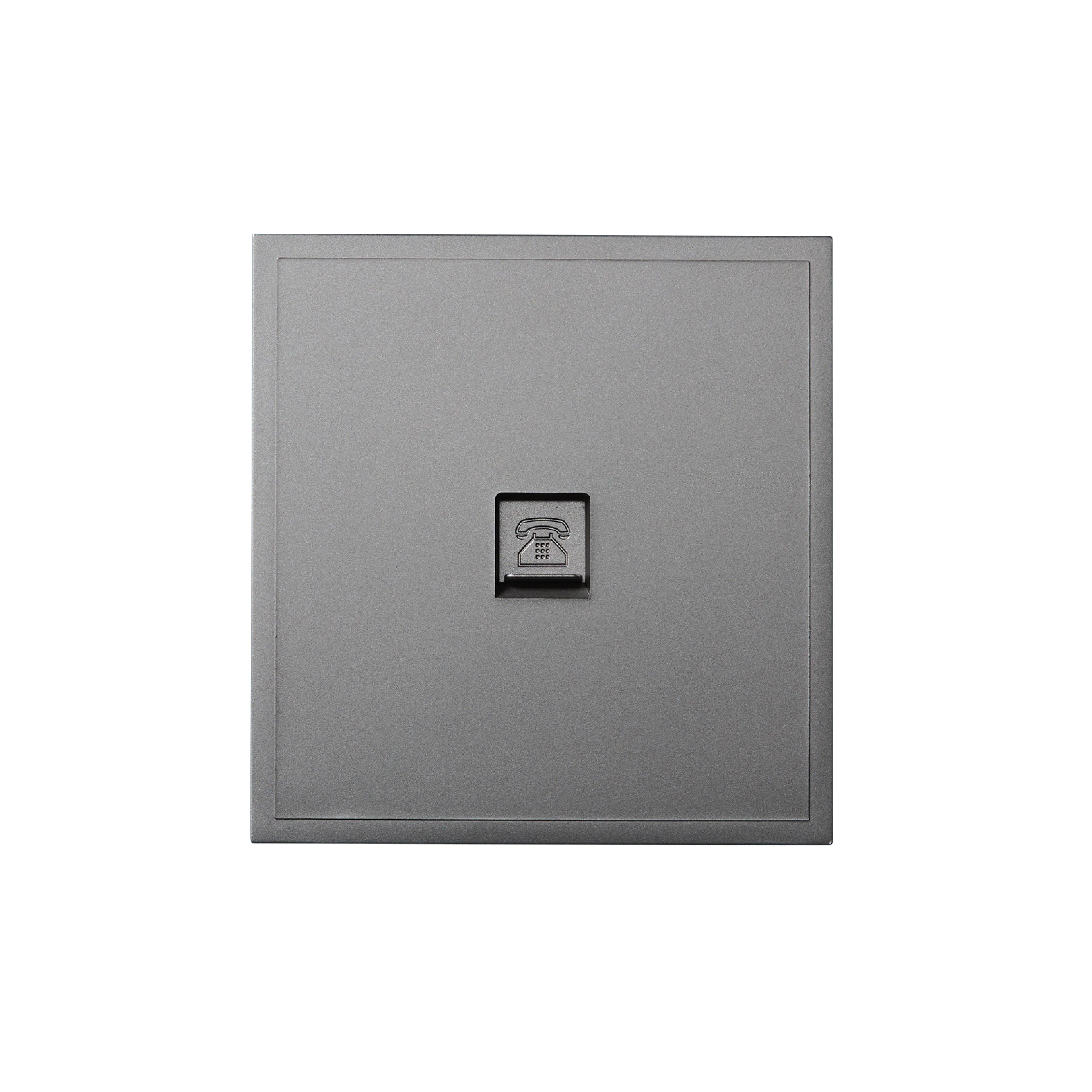 เต้ารับโทรศัพท์ ART DNA รุ่น D3 SERIES WITH SOCKET DESIGN สี GREY_1