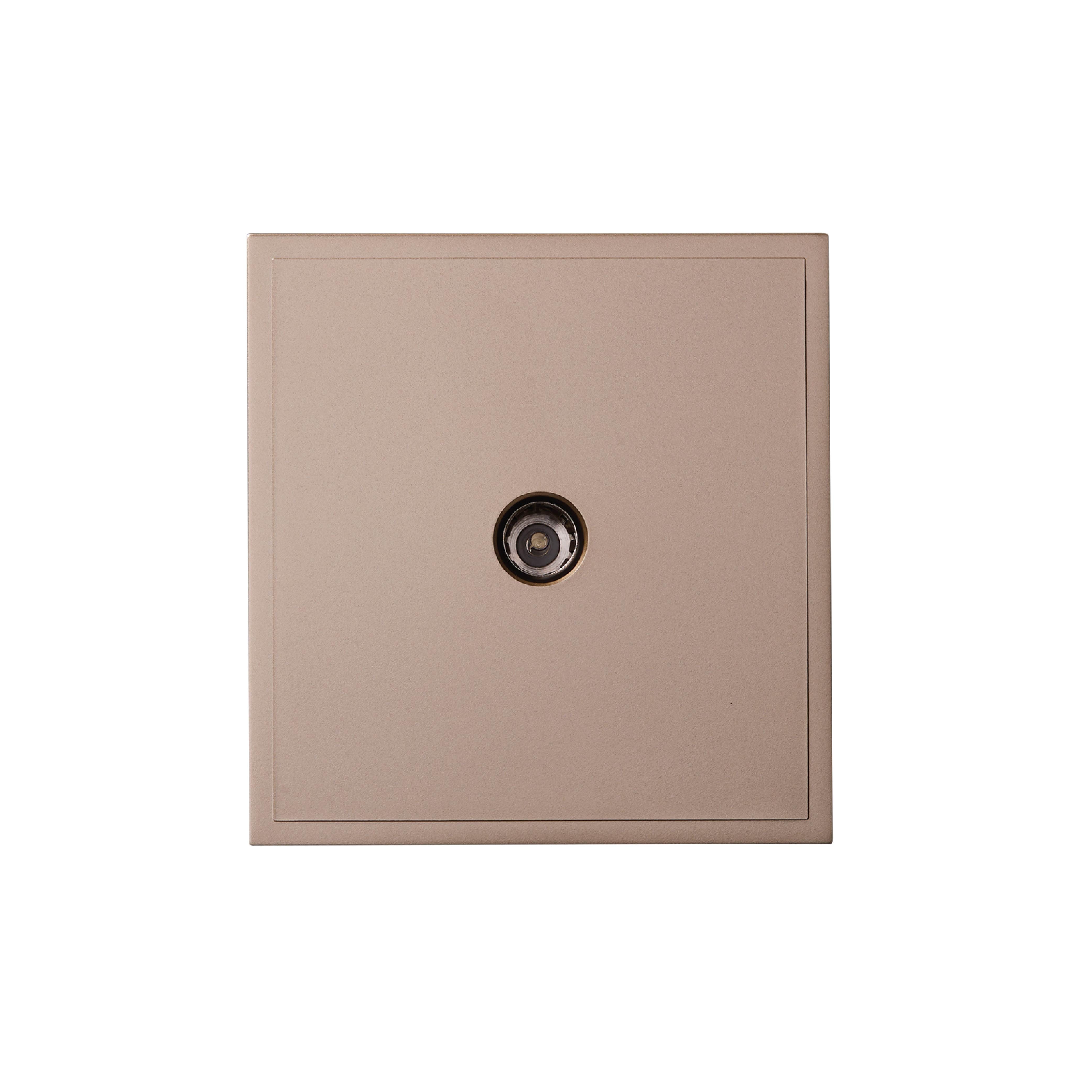 ชุดเต้ารับโทรทัศน์ ART DNA รุ่น D3 SERIES WITH SOCKET DESIGN สี GOLD_1