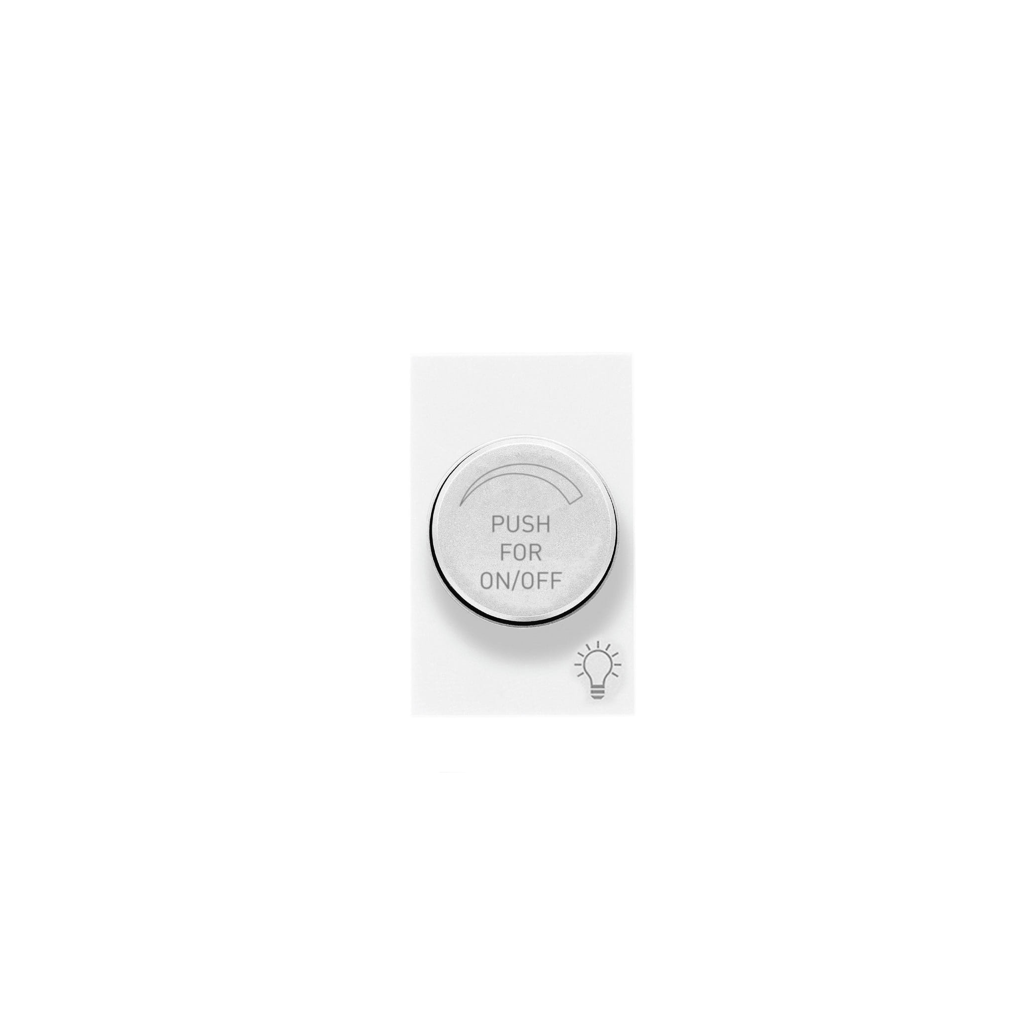 สวิตช์หรี่ไฟ ART DNA รุ่น A TYPE SERIES WITH SOCKET 100W SIZE S สี WHITE_1