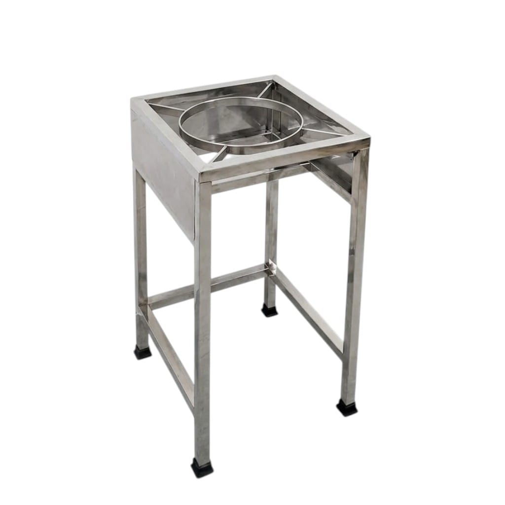 ขาตั้งเตาแก๊สสแตนเลส MEETANG STAINLESS สูง 70 ซม. (ไม่มีหัวเตา,มีบังลม)