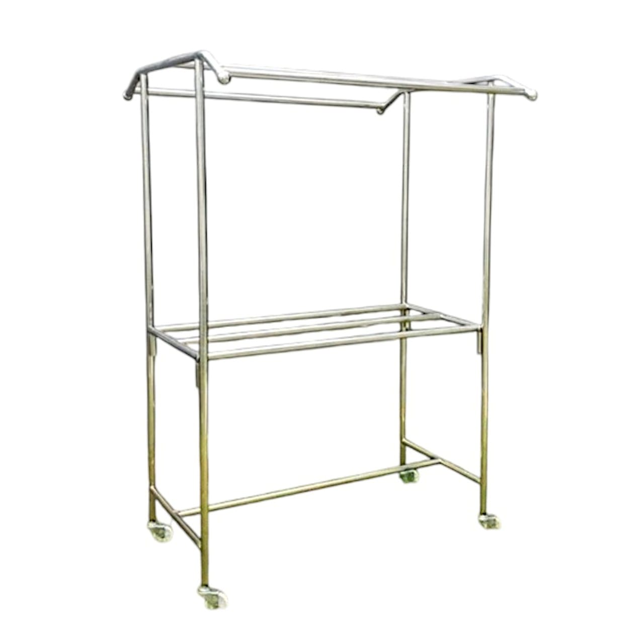 ราวตากผ้าสแตนเลส MEETANG STAINLESS รุ่น CR-6L100 ขนาด 63X105X168 ซม._0