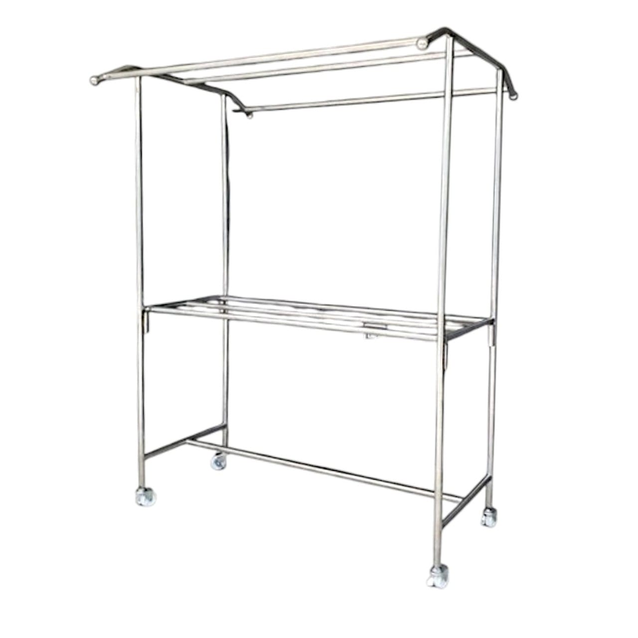 ราวตากผ้าสแตนเลส MEETANG STAINLESS รุ่น CR-6L120 ขนาด 93X124X168 ซม._0