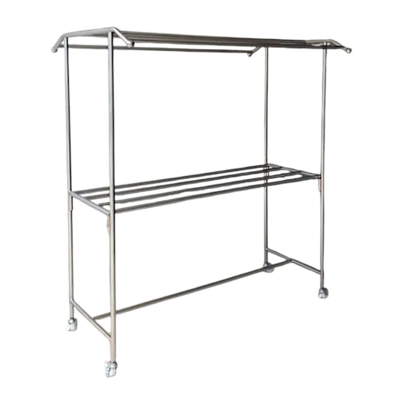 ราวตากผ้าสแตนเลส MEETANG STAINLESS รุ่น CR-8L150 ขนาด 104X154X174 ซม.