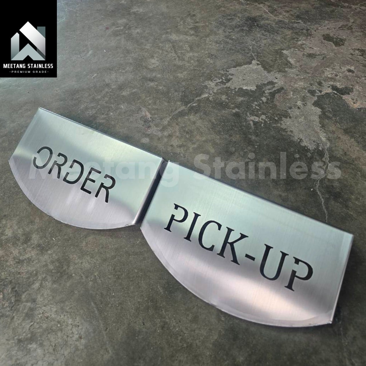 ป้าย ORDER MEETANG STAINLESS ป้าย3D_ORDER_3