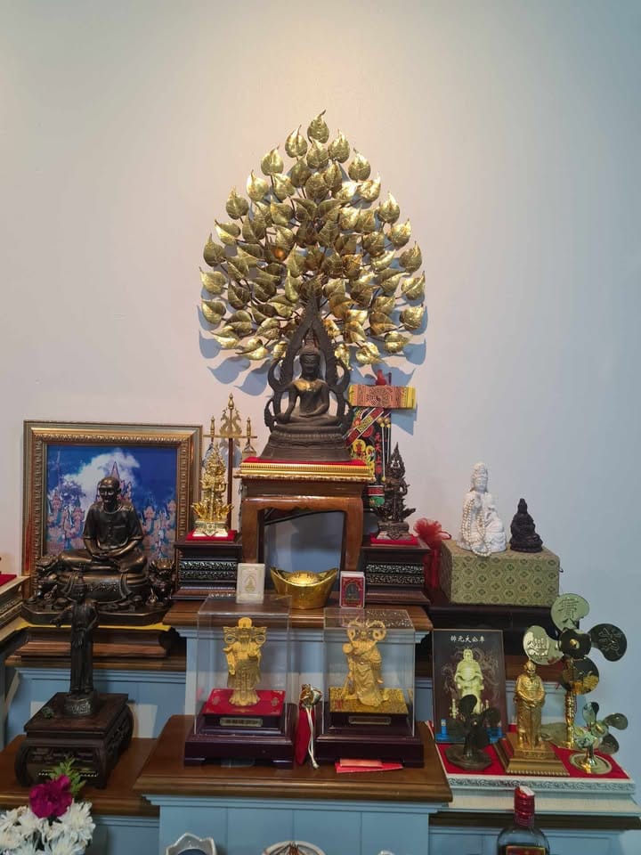 ของตกแต่งบ้าน อินทรักษ์ ต้นโพธิ์ทอง ทรัพย์เศรษฐี มินิ ขนาด 40X50X5 ซม. แฮนด์เมด