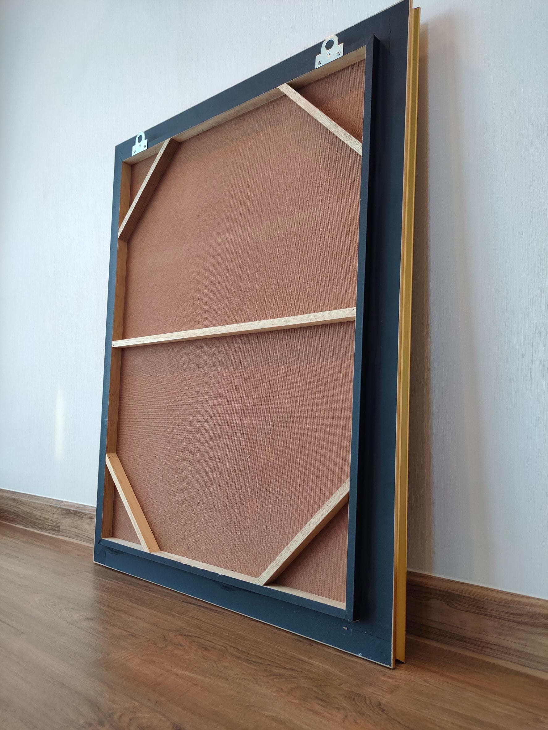 ของตกแต่งบ้าน กรอบรูปสำเภาทองเพิ่มพูนทรัพย์ อินทรักษ์ ขนาด 80X100X5.5 ซม. แฮนด์เมด_10