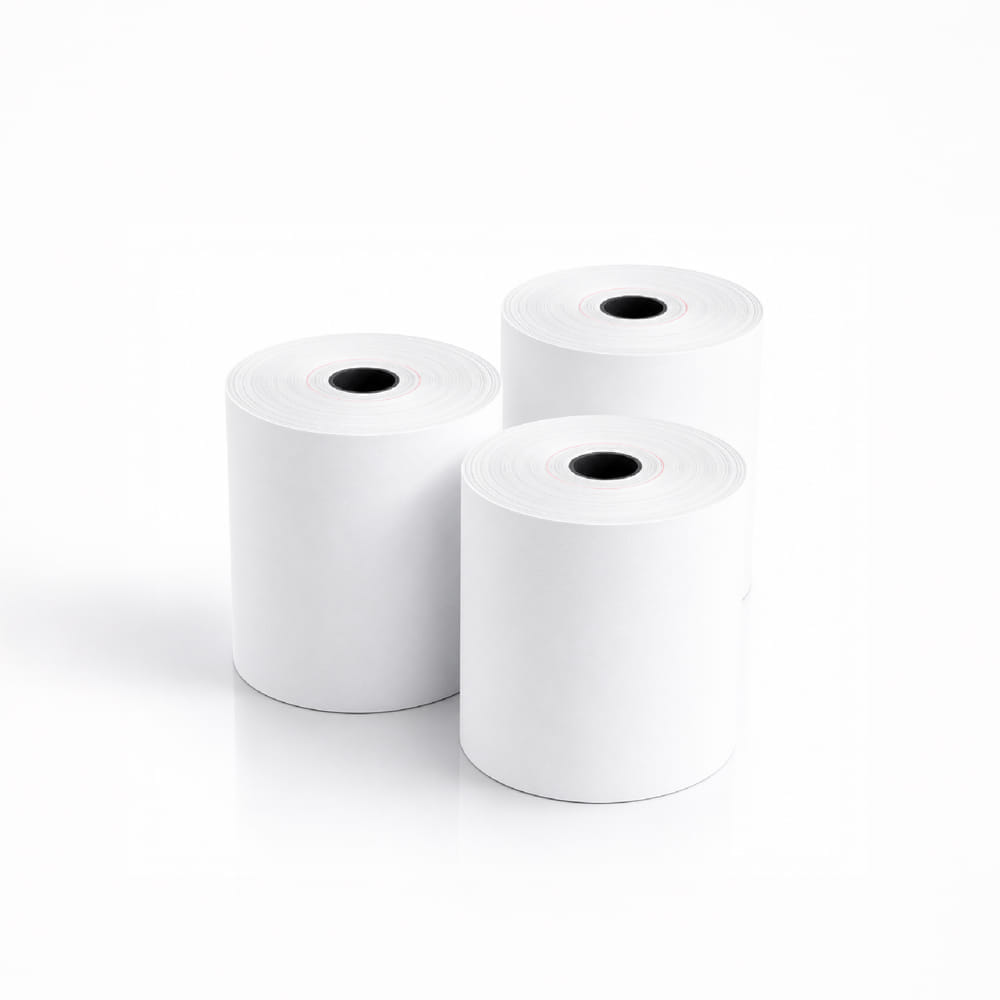 กระดาษความร้อน ITCAN ขนาด 57X50MM หนา 65แกรม มีแกน 4ม้วน