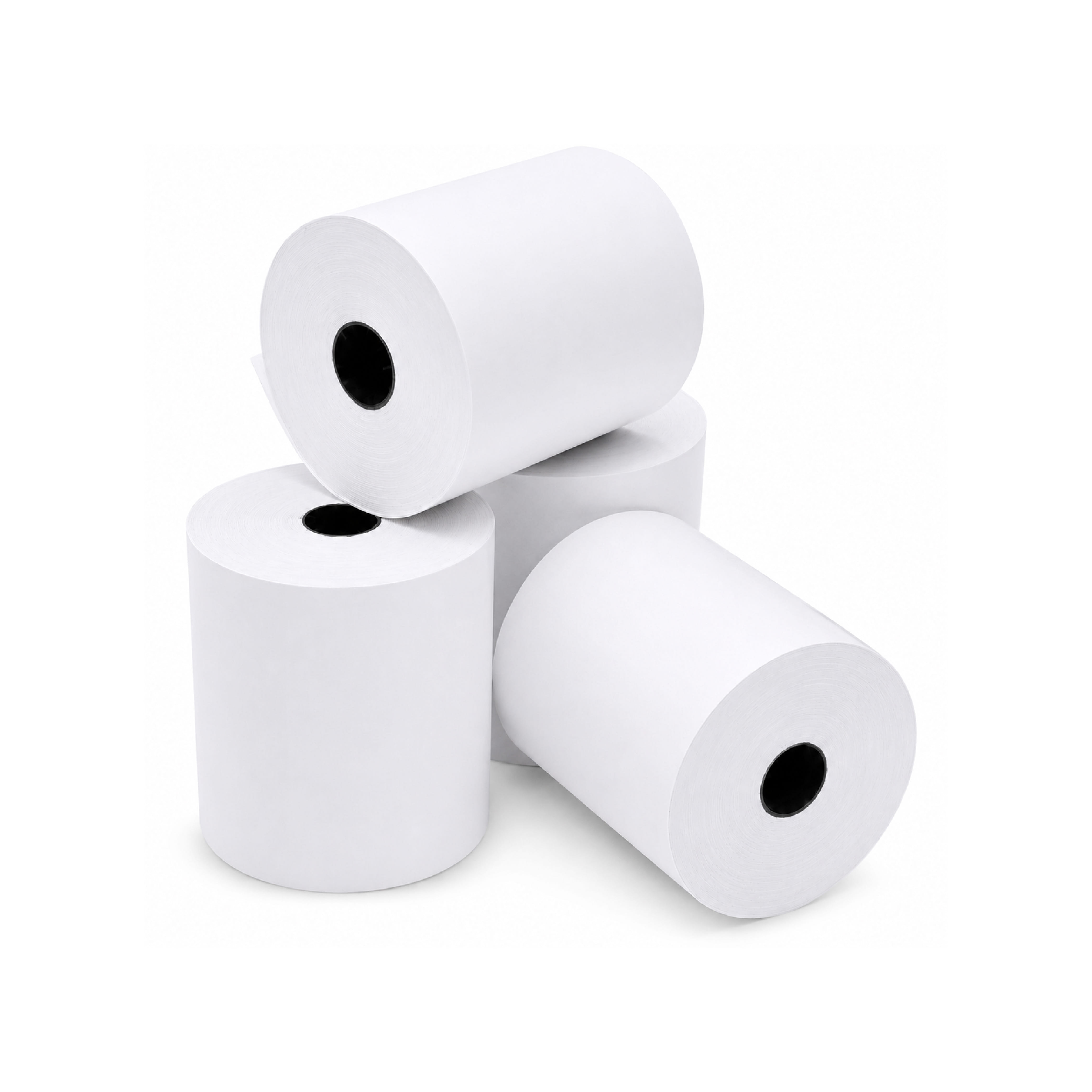 กระดาษความร้อน GPRINTER ขนาด 57X50MM หนา 65แกรม มีแกน 4ม้วน_2