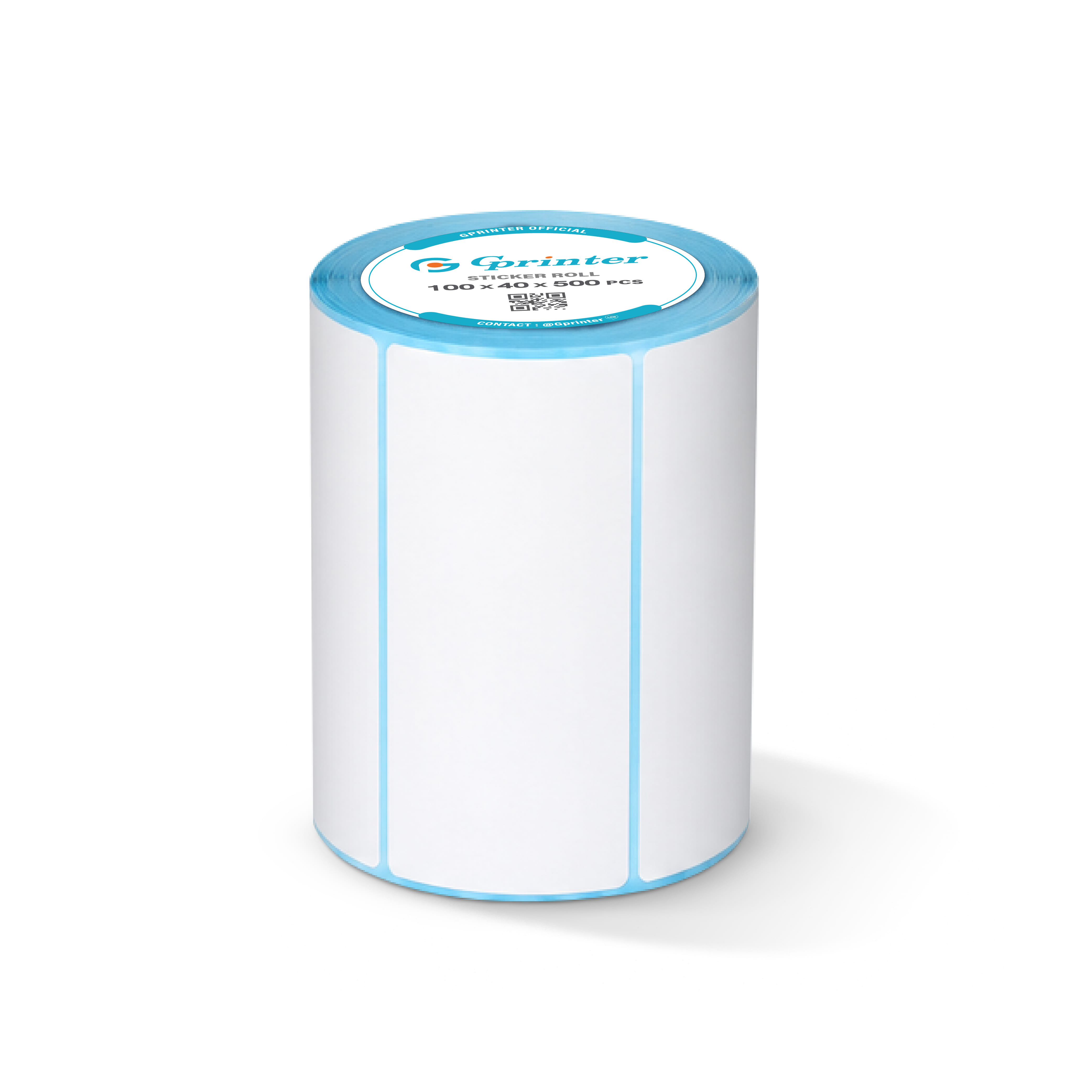 กระดาษสติ๊กเกอร์ความร้อน GPRINTER 100X40 500 แผ่น 1 ม้วน_4