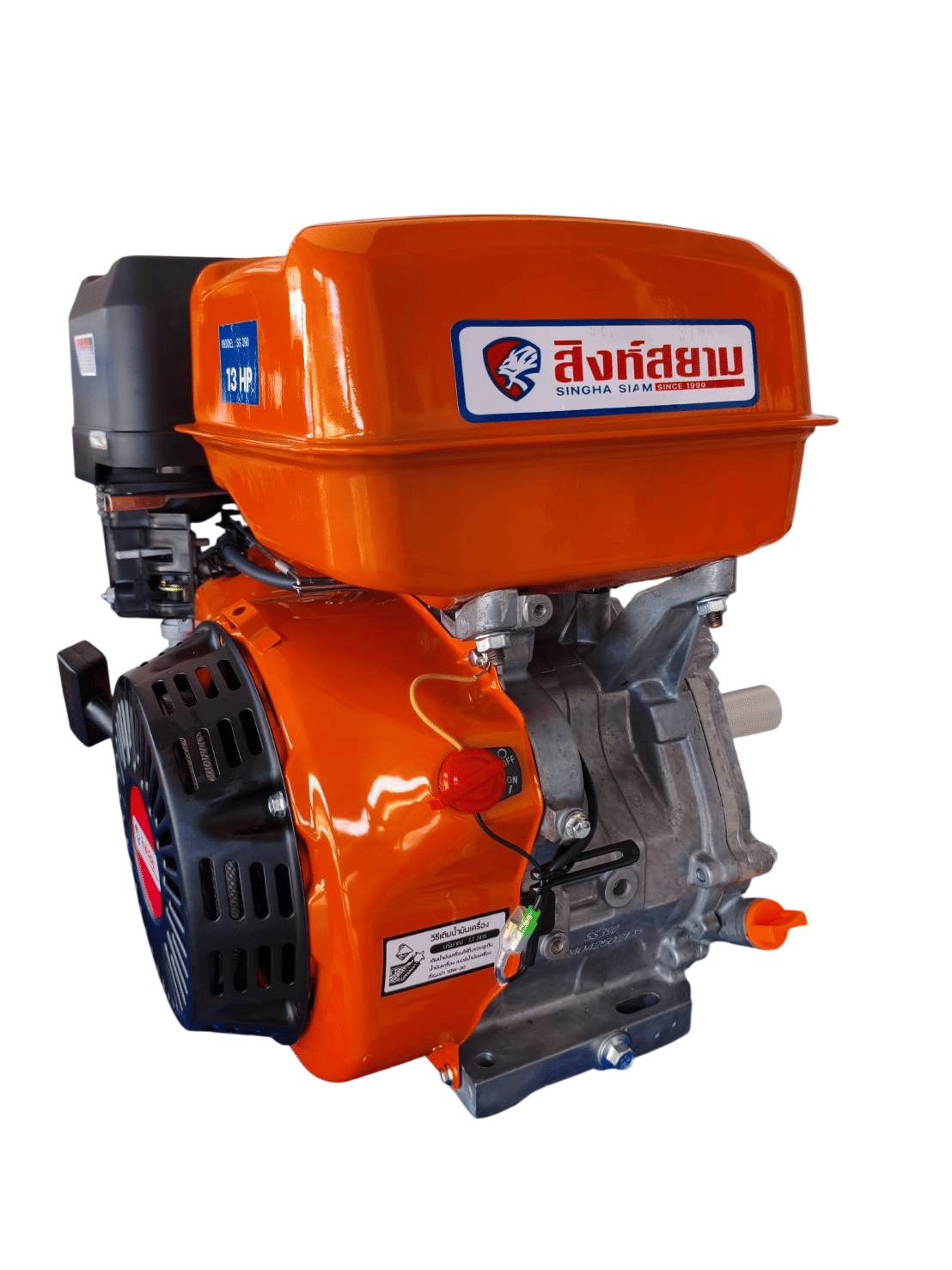 เครื่องยนต์เบนซิน สิงห์สยาม SS390 13 แรงม้า แบบเชือกดึงสตาร์ท_5