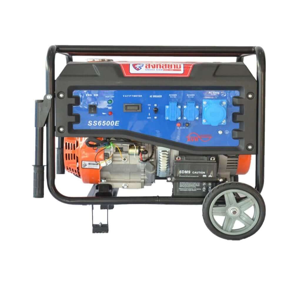 เครื่องกำเนิดไฟฟ้า สิงห์สยาม SS6500E 5.5 กิโลวัตต์