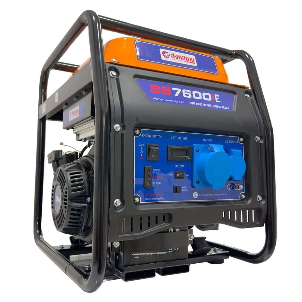 เครื่องกำเนิดไฟฟ้าอินเวอร์เตอร์ สิงห์สยามSS7600iE 5.7 กิโลวัตต์