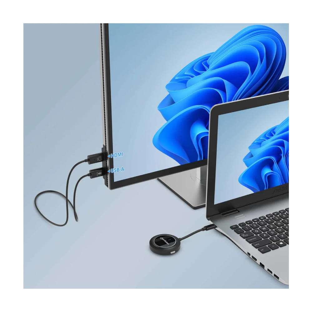 สาย HDMI Manhattan 208420 1080p Wireless HDMI Display Presentation สีดำ