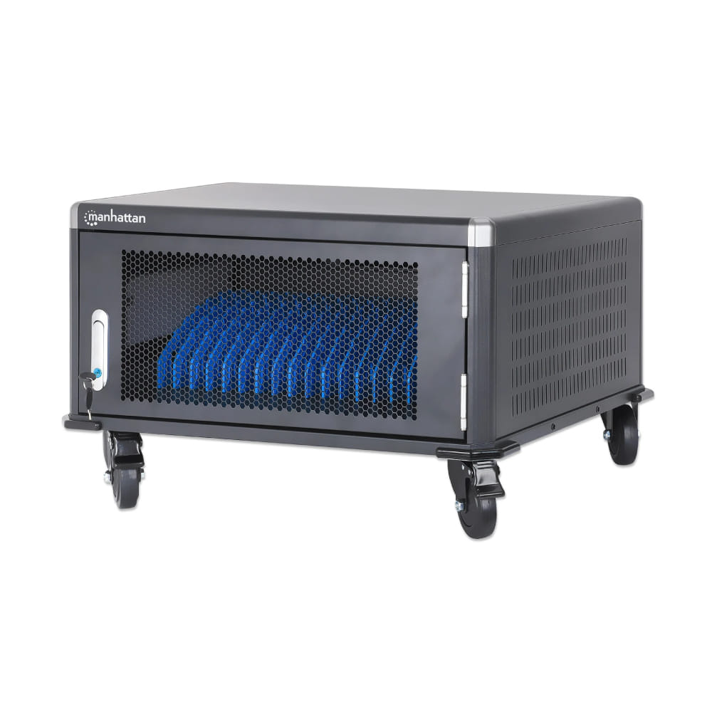 ตู้ชาร์จ Manhattan 181181 Thai 20-Bay AC แบบมีล้อเข็น สีดำ_0
