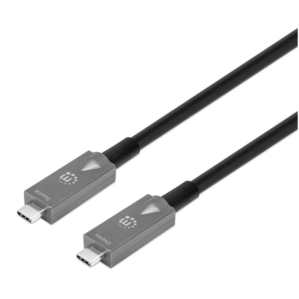 สายชาร์จ Manhattan 356428 USB 3.2 Gen 2 Type-C ความยาว 10 เมตร สีดำ_1